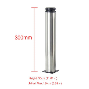 1Pcs 5CM-35CM Furniture Adjustable Cabinet Legs Stainless Steel Furniture Legs Cabinet Table Sofa Bed Feet Furniture Legs Feet