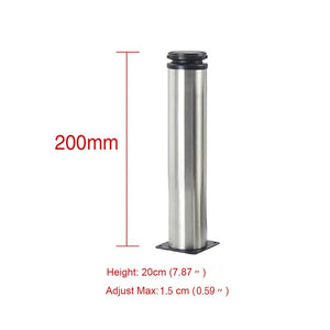 1Pcs 5CM-35CM Furniture Adjustable Cabinet Legs Stainless Steel Furniture Legs Cabinet Table Sofa Bed Feet Furniture Legs Feet