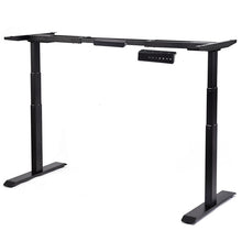 Load image into Gallery viewer, Electric Height Adjustable Standing Desk Frame Dual Motor System Solid Steel Frame Construction Frame with Large Weight Capacity
